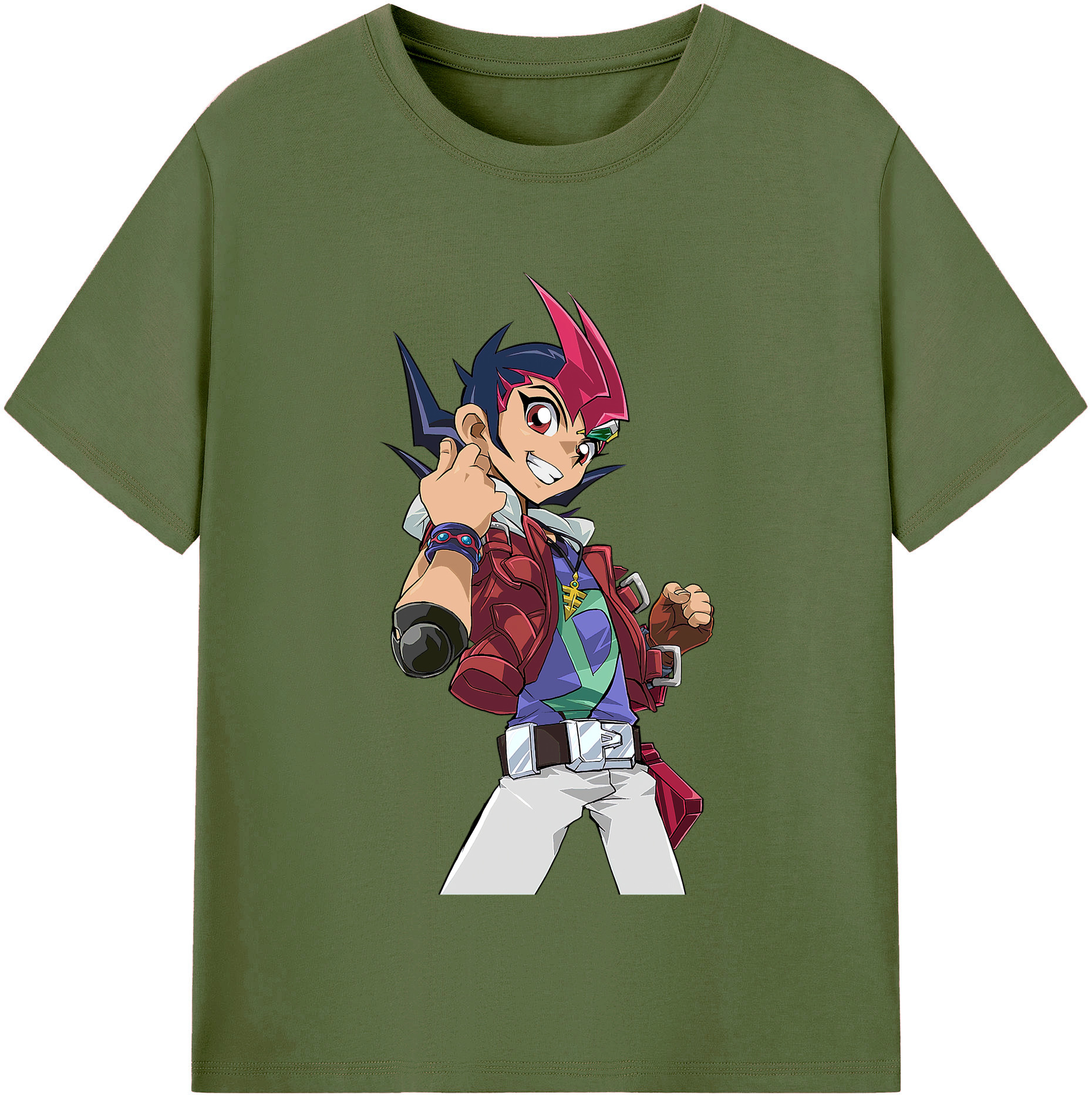 （画像用） 遊☆戯☆王 Yu-Gi-Oh! 綿100％半袖Tシャツ（フロントプリント）